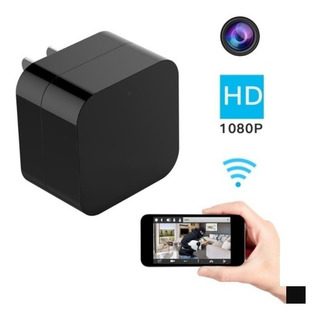 Mini Cámara Cargador De Pared Con WIFI - Full HD 1080p | Latino Seguridad