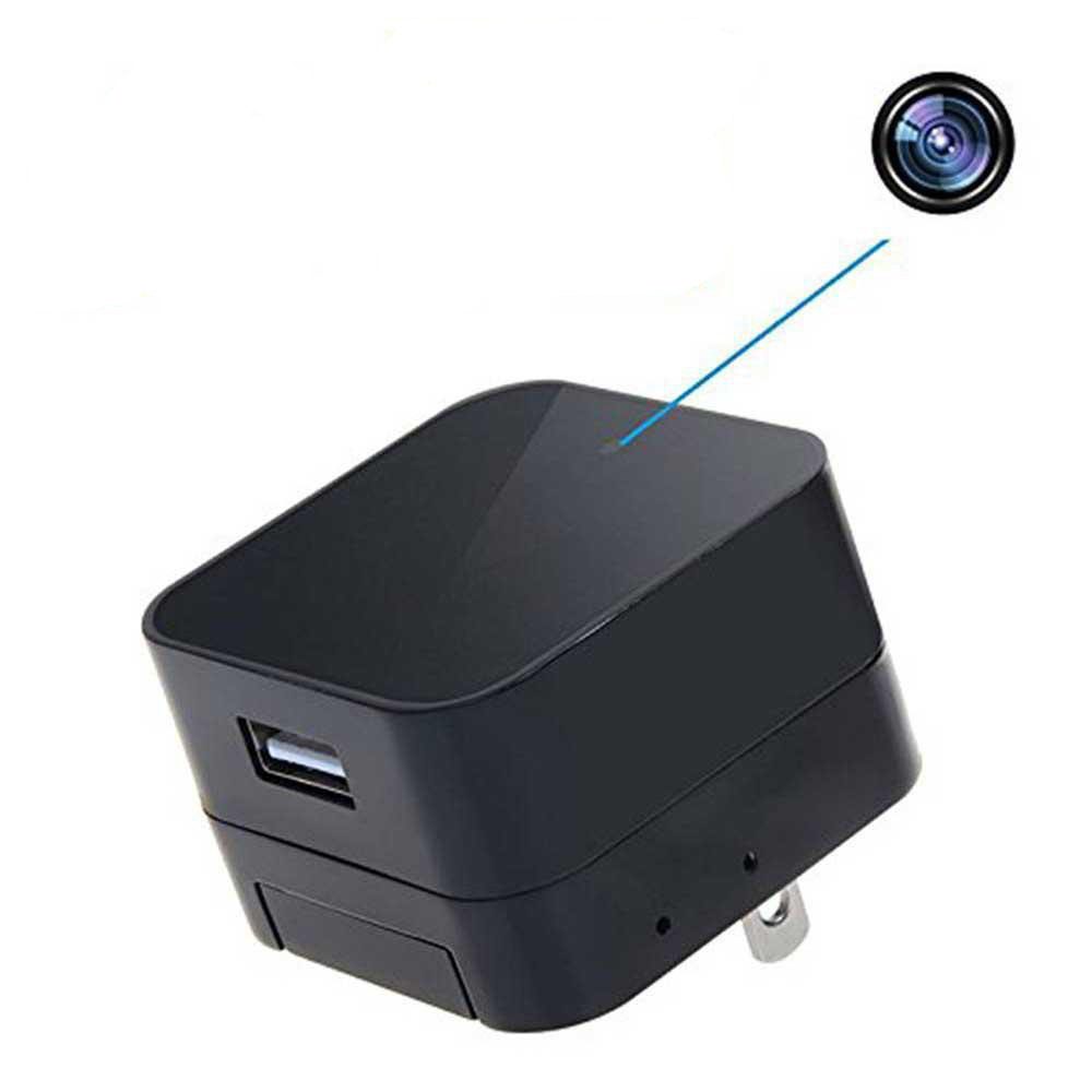 Mini Cámara Cargador De Pared Con WIFI - Full HD 1080p | Latino Seguridad