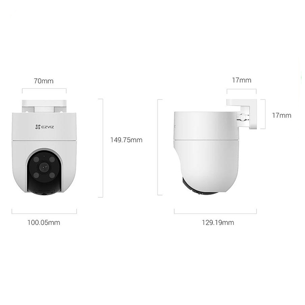 Camara de Seguridad Inteligente EZVIZ H8c - 1080p | Latino Seguridad