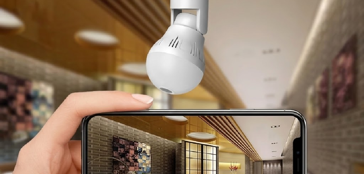 Cómo funcionan los focos con cámara 9 | Latino Seguridad Cómo funcionan los focos con cámara espía | Guía completa