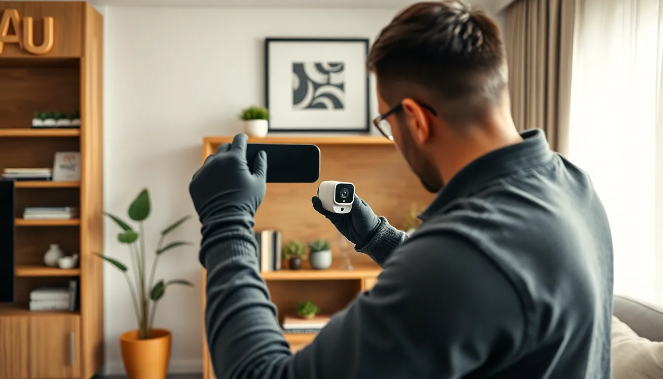 como instalar camara espia