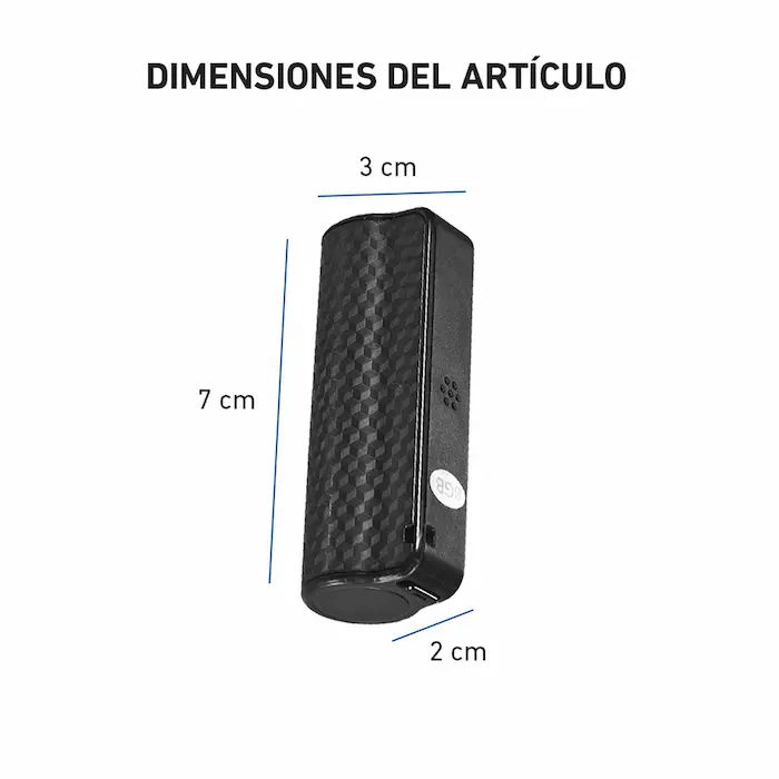 Grabadora de Voz Espía Q70 Magnética 90 Horas 3 | Latino Seguridad Grabadora de Voz Espía Q70 Magnética 90 Horas | Latino Seguridad
