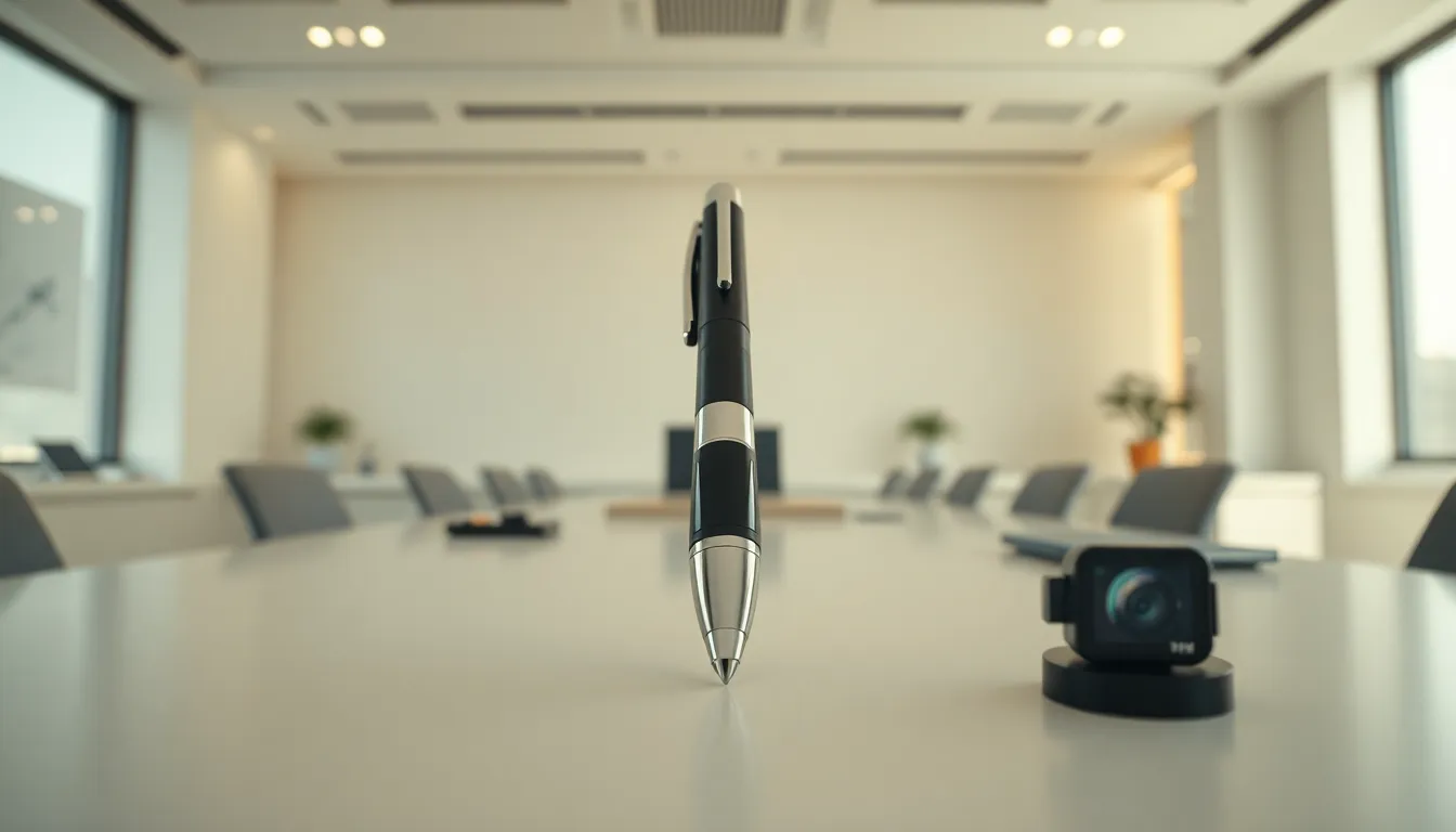 ¿Cómo funciona un bolígrafo espía? Tecnología y funcionamiento del lapicéro espía 2 | Latino Seguridad lapicero espía como funciona