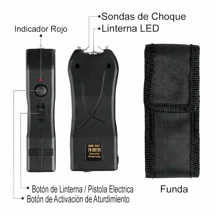 Electroshock De Defensa Personal | Latino Seguridad