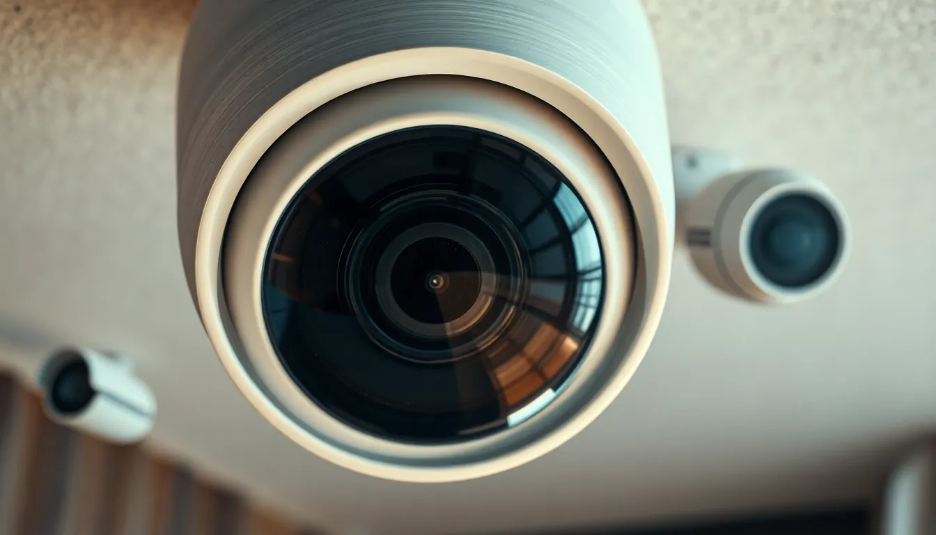 tipos de cámaras de vigilancia interiores